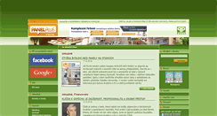 Desktop Screenshot of panelplus.cz